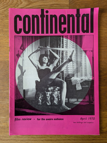 Continental Film Review Magazine April 1970